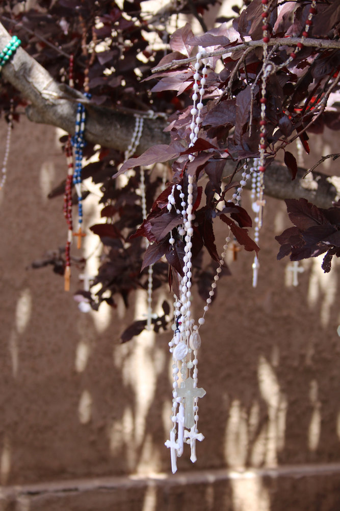 Rosaries (Prayer Tree) Santa Fe, New Mexico - Not Closeup Card