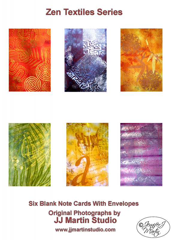 Zen Textile Series - 6 Card Set