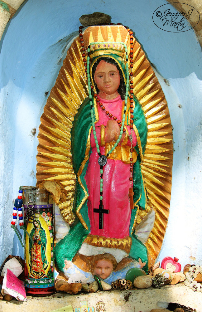 Virgen de Guadalupe - La Villita (San Antonio) Print